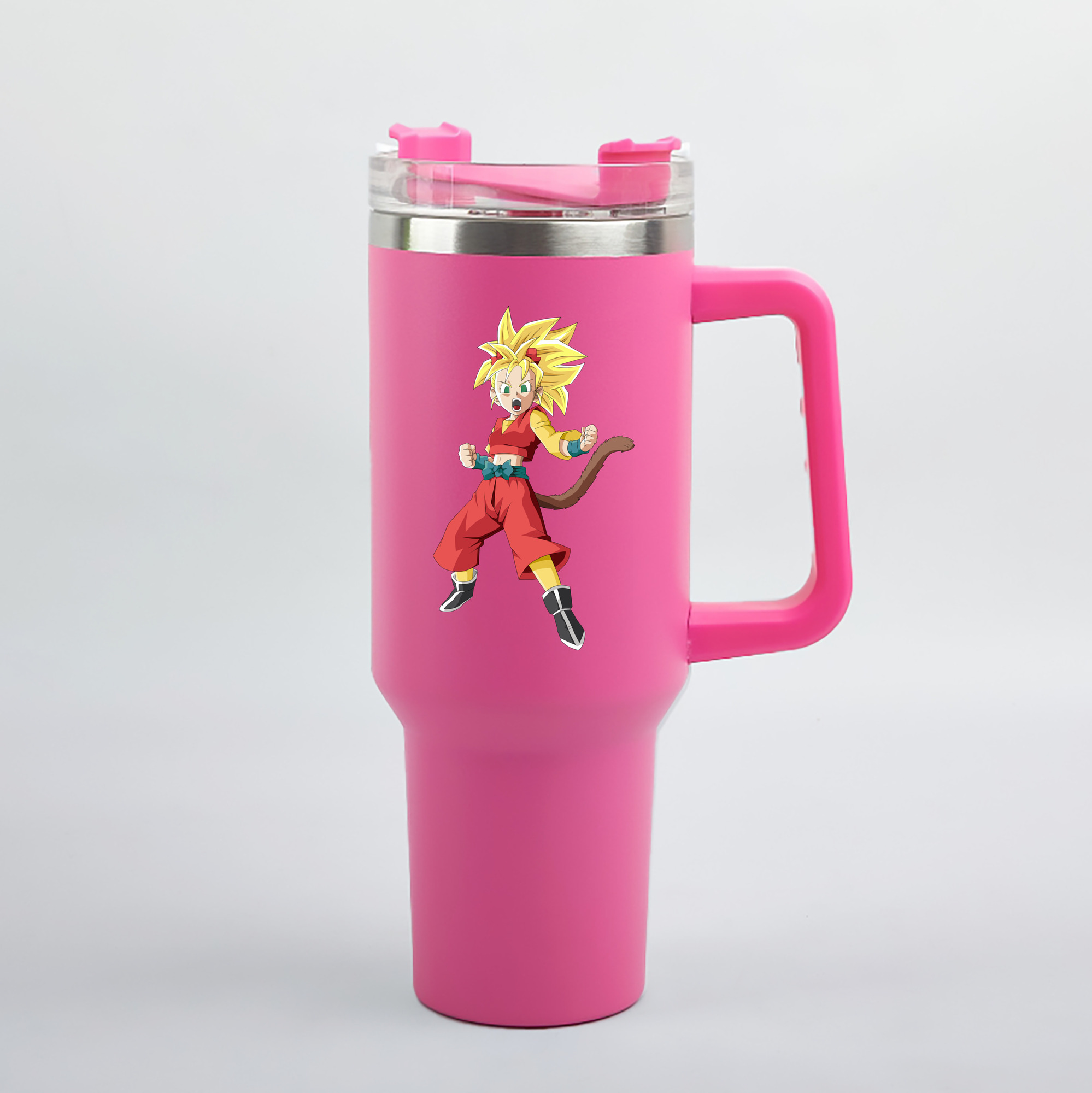 （画像用） ドラゴンボール カリフラ DRAGON BALL Caulifla 1200mL車用タンブラー（カラープリント）